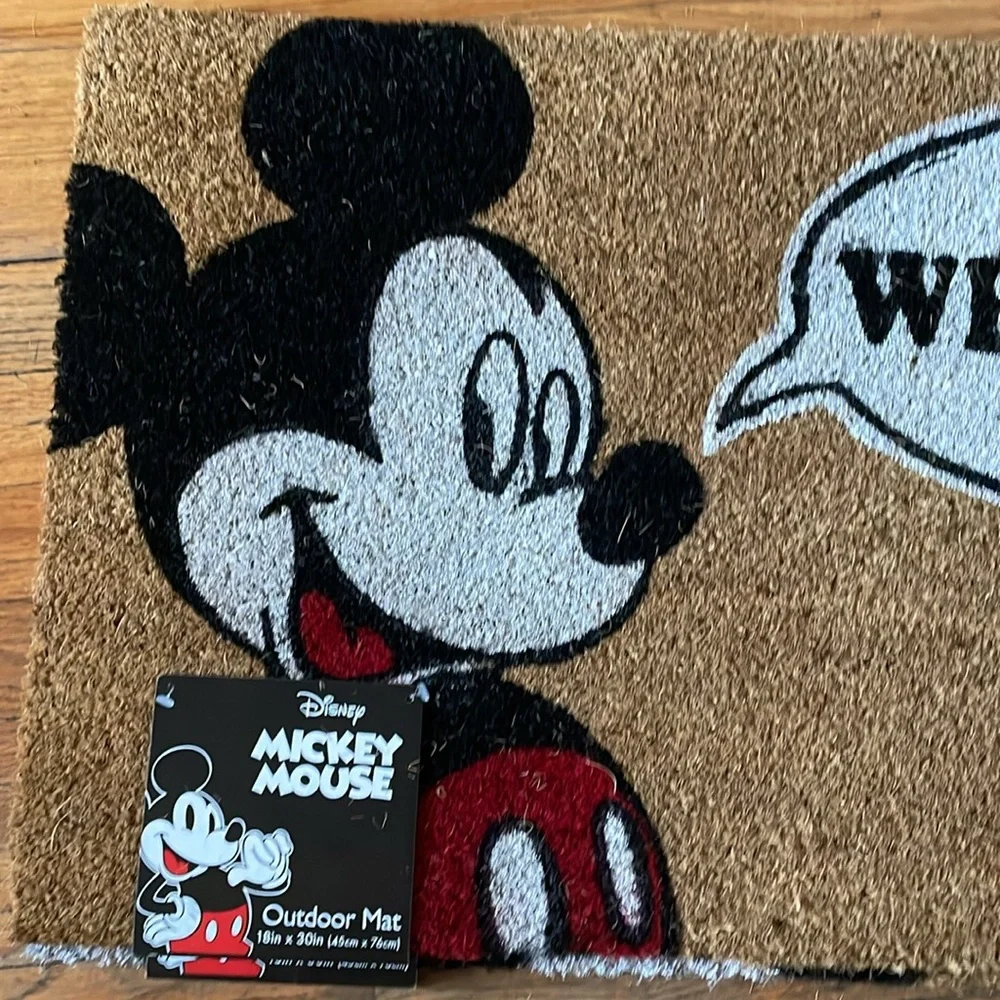 Mickey Mouse Welcome Outdoor entry Mat
